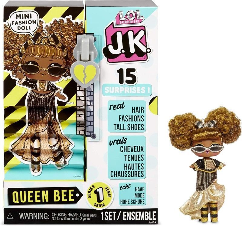 L.O.L. Surprise J.K. Queen Bee Mini Fashion Doll