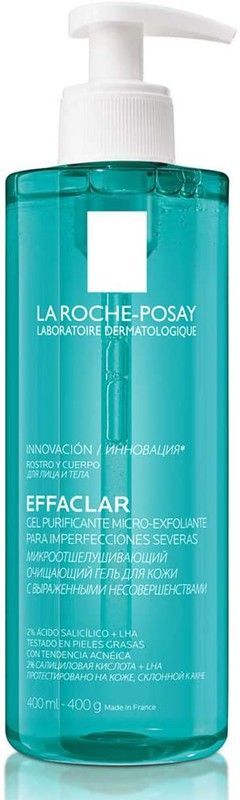 La Roche Effaclar Gel Purificante Exfoliante 400ml