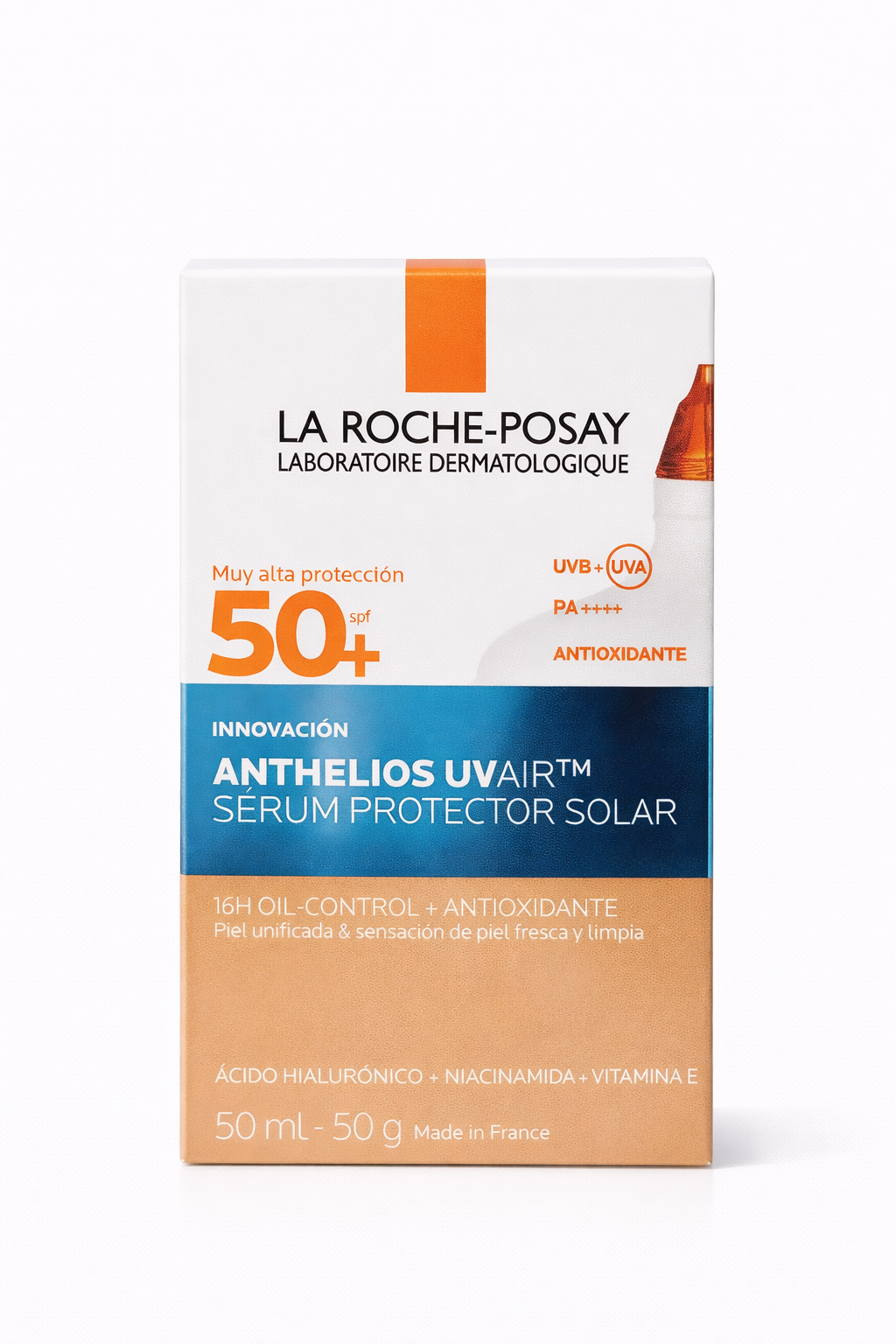 La Roche-Posay Anthelios UVair Sérum Protector Solar SPF50+ Con Color 50 ml