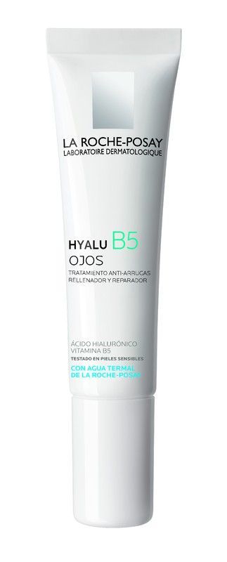 La Roche Posay Hyalu B5 Contorno de Ojos dermatológico anti-arrugas, rellena la piel