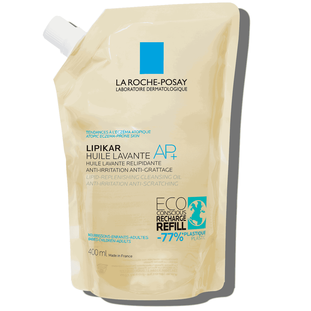 La Roche-Posay Lipikar AP+ Gel en Aceite Lavante Recarga Eco 400 ml
