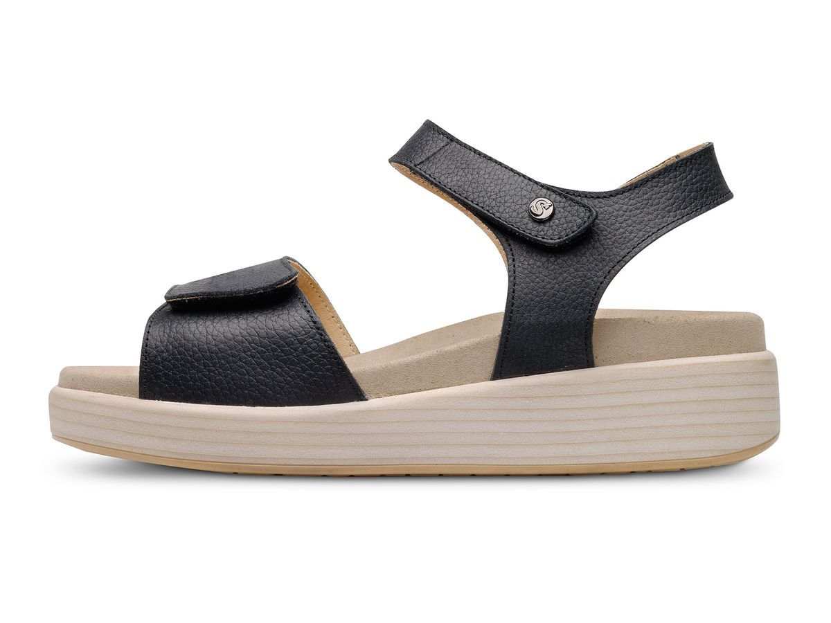 La Sandalia Bio Confort Señora Negro talla 39 de SAGUYS