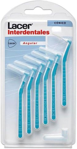 Lacer Cepillo Interdental Angular Conico 6 unidades