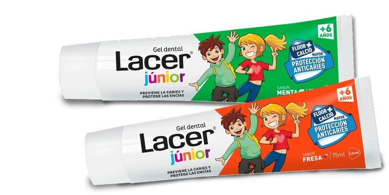 Lacer Júnior Gel Dental Sabor Fresa