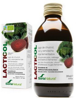Lacticol Ecológico Jugo De Chucrut 200ml Soria Natural