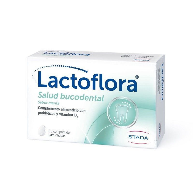 Lactoflora Salud Bucodental Menta 30 Comprimidos Bucodispersables