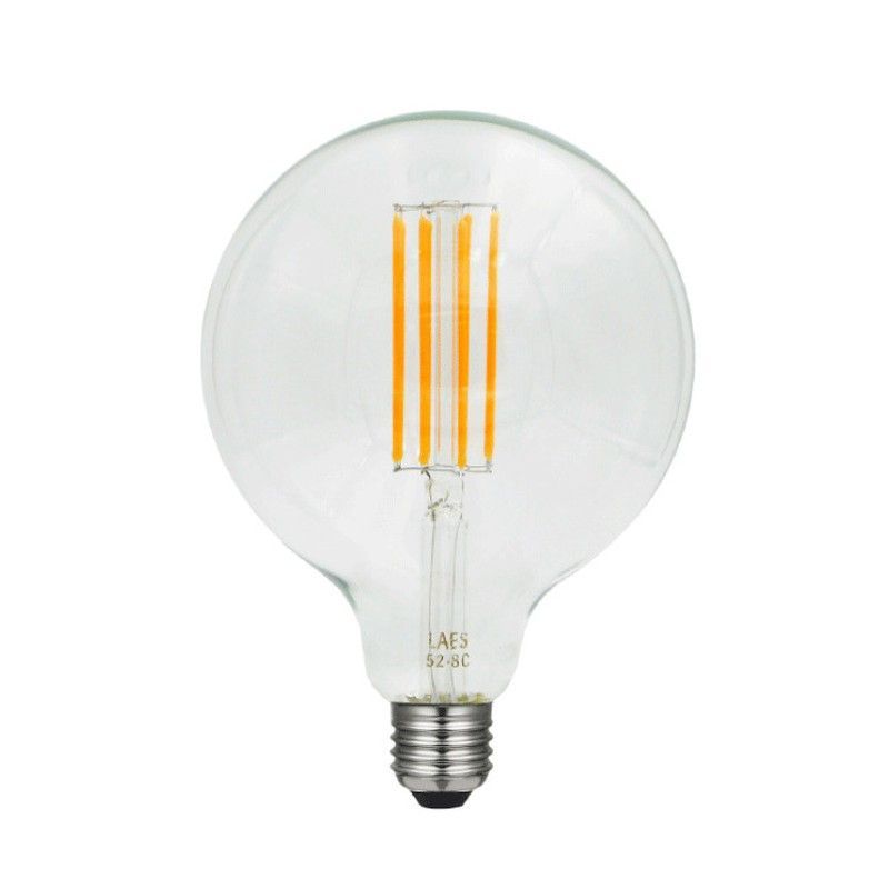 Laes 985788 LED Globe Filamento Claro 125mm 8w 720lm 2200k Dimm