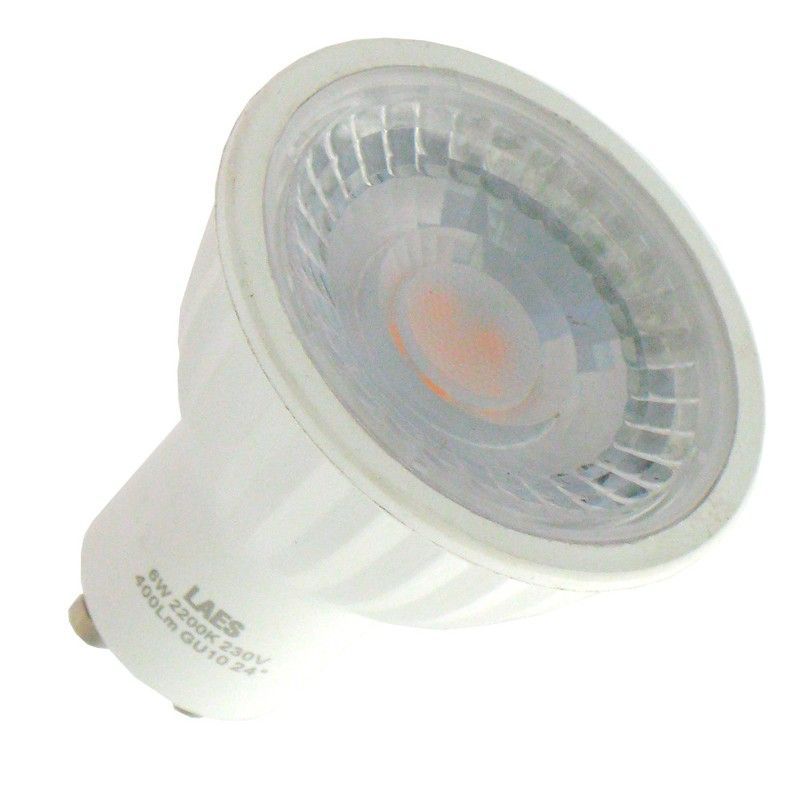 Laes 987294 lámpara dicroica 24° 2200k gu10 230v 6w