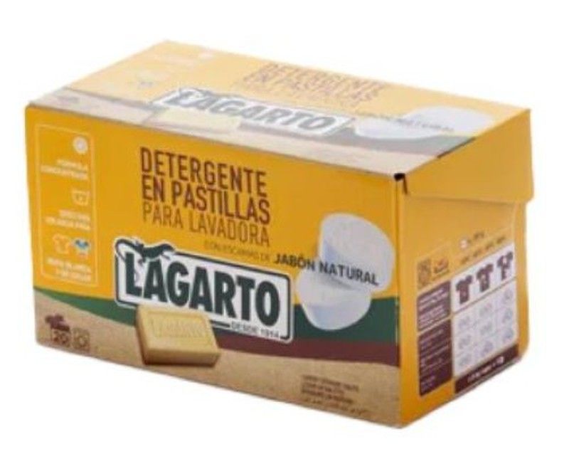 Lagarto Detergente Maq. Pastillas (20)