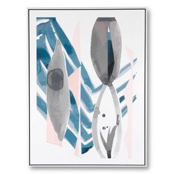 Lámina PIKAS 1 con marco blanco, 60x3,5x80 cm