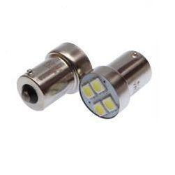 Lámpara 12V 4xSMD 5050 LED BA15S WHITE 2PCS B93533048 BOSMA