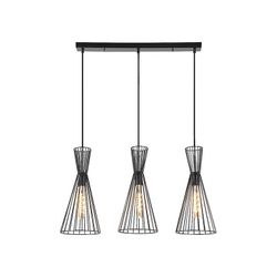 Lampara 3Xe27 Metal  Leandros Colgante Moderno