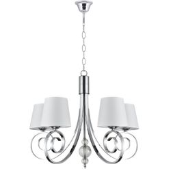 Lampara 5L Marela Cromo 5 X 40W E-14