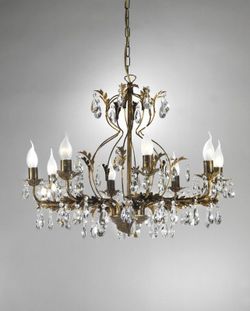 Lampara 8 Luces Serie Teresa Onli