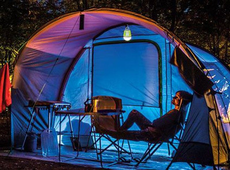 Lampara Camping Led + Exterminador Insectos