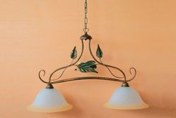 Lámpara Colgante 2 Luces Serie Miranda Onli