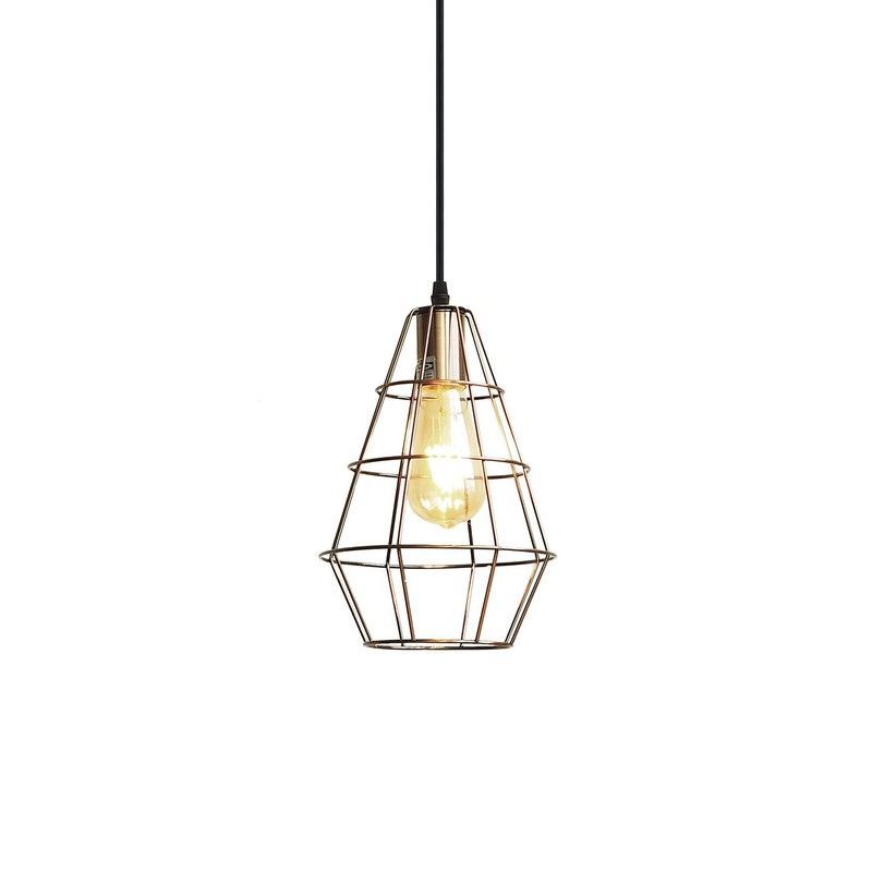 Lámpara colgante MD4520-CP Lumiere Largo 27 Ancho 19 Alto 150