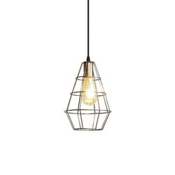 Lámpara colgante MD4520-CP Lumiere Largo 27 Ancho 19 Alto 150