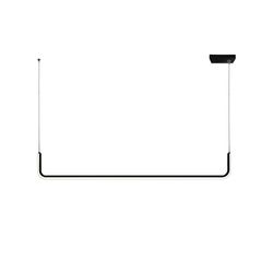 Lámpara colgante MD5504-BK Lumiere Largo 90 Ancho 11.50 Alto 150