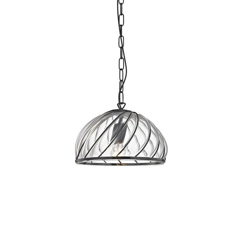 Lámpara colgante MD6218-BK Lumiere Largo 31 Ancho 19.50 Alto 150