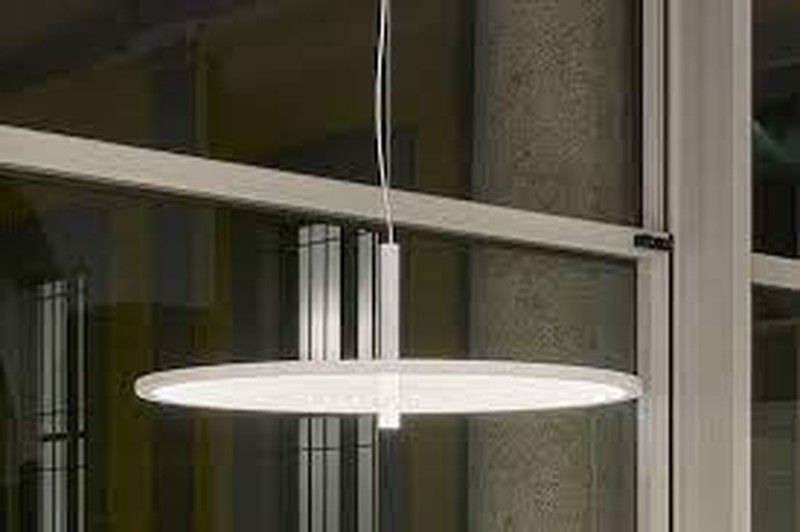 Lámpara colgante My disc Blanco