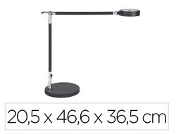 Lampara de escritorio maul led grace color vario color negro 205x466x365 mm
