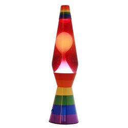 Lámpara de Lava 36 cm Love is Love I Total Regalo
