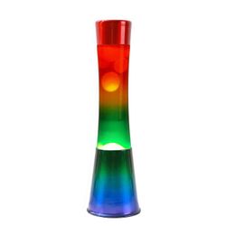 Lámpara de Lava 40 cm Arcoiris I Total Regalo