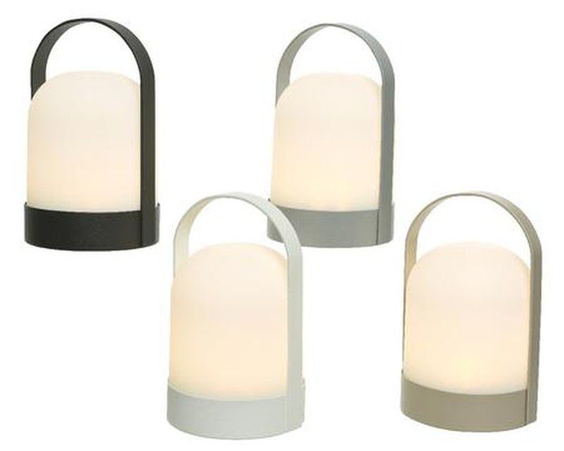 Lámpara de mesa con pilas y temporizador Lumineo