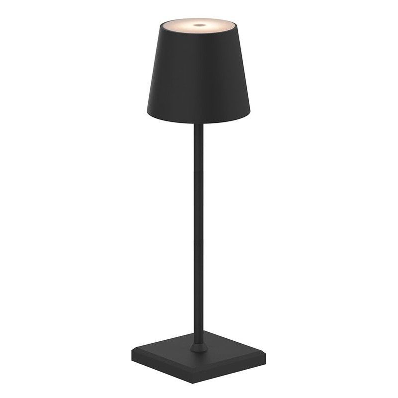 Lampara de mesa led regulable cambio de tono recargable usb  ip54 3.5w