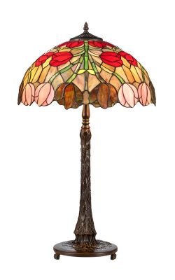 Lámpara de mesa Tiffany Serie Thor d.40cm Artistar