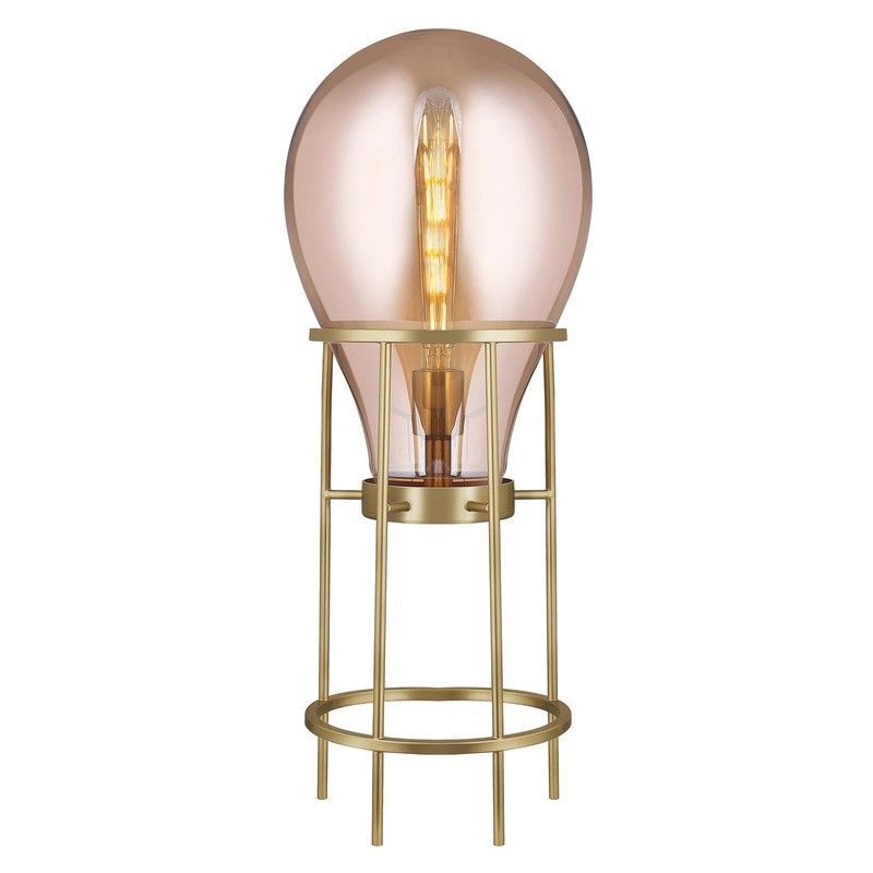 Lámpara de pie de vidrio  | Colección Hatann