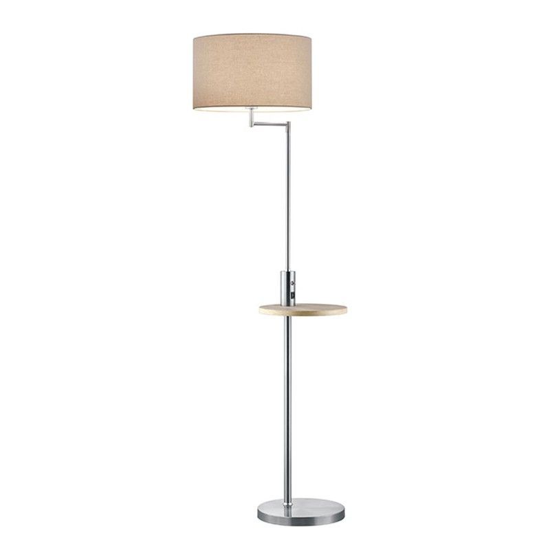 Lámpara De Pie Vintage 160cm C/Usb 1xe27