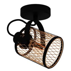 Lámpara de salón estilo vintage foco Delow