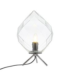 Lámpara de sobremesa MT4049-CL Lumiere Largo 25 Ancho 25 Alto 38