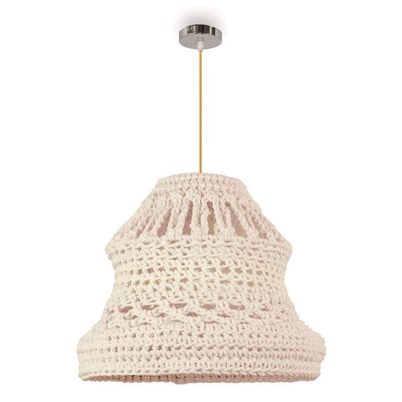 Lámpara de techo colgante en Macramé de Marinisa 55D