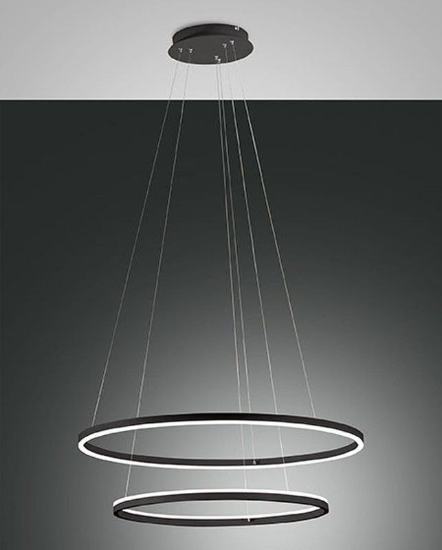 Lampara de techo colgante Giotto 80+60d