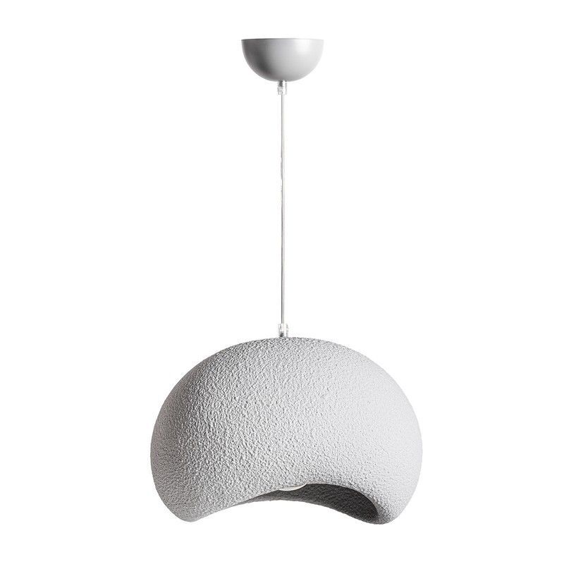 Lámpara de techo de cemento de resina en gris, 35 x 40 x 35 cm | Sand