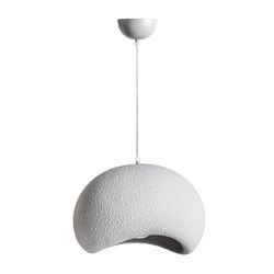 Lámpara de techo de cemento de resina en gris, 35 x 40 x 35 cm | Sand