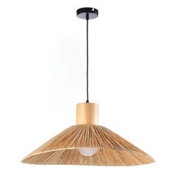 Lámpara de techo Serie Rafia con 1 pantalla