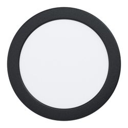 Lámpara empotrada IP 44 Modelo Fueva 5 Color Negro 170mm