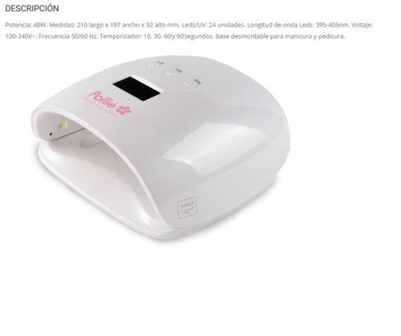 Lampara Led U?As Gel Uv 48W Prof. 4920