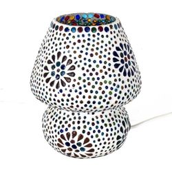 Lampara Mosaico Cristal Pequeña