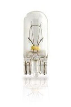 Lámpara Philips 24v 3w, W3w Camión - Pack De 10 Unidades