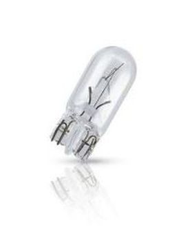 Lámpara Philips Cuña T10 12v 3w W3w  - Pack De 10 Unidades