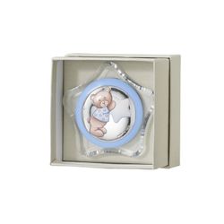 Lampara Plástico 14,5x18cm EV3703/04C Luz Nocturna Celeste Oso Estrella