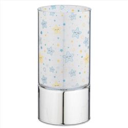 Lampara Plástico B4203-07 Celeste Estrellas