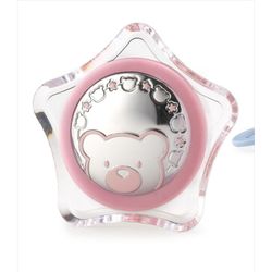 Lampara Plástico EV3253/04R Luz Nocturna Rosa Oso - Estrella