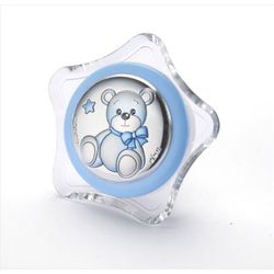 Lampara Plástico EV3463/04C Luz Nocturna Celeste Oso - Lazo