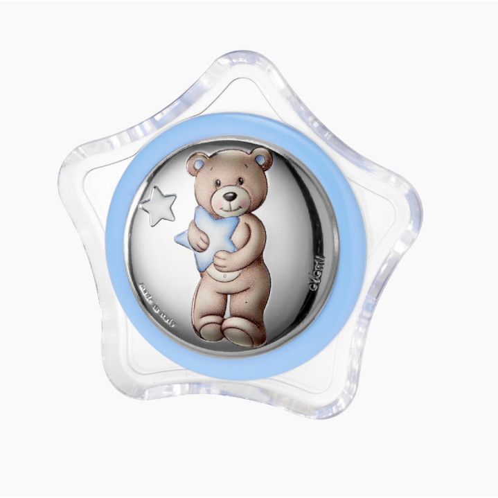 Lampara Plástico EV3583/04C Luz Compañía Celeste Oso - Estrellas